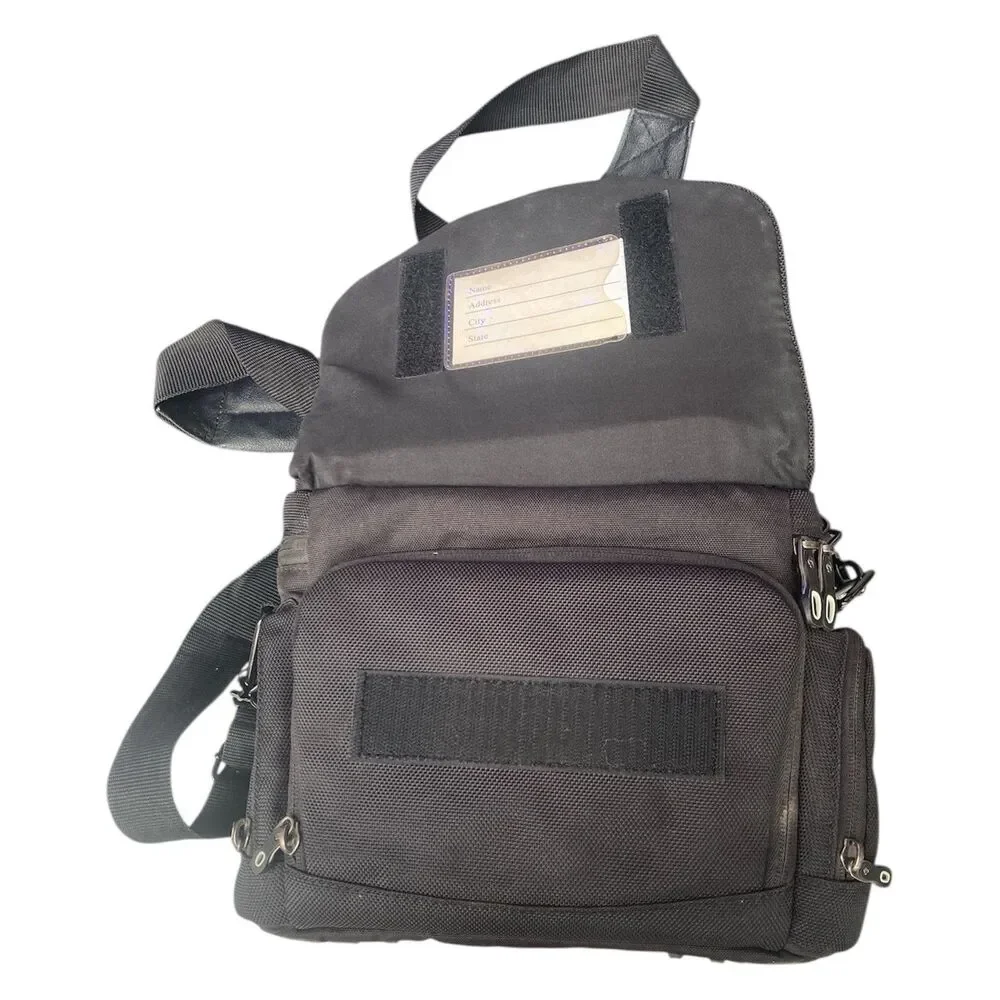 Samsonite Camera Bag Shoulder Crossbody Black Cargo Utility Travel Pack